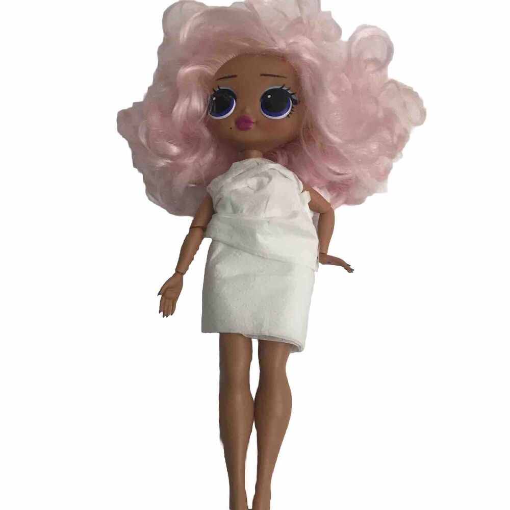 LOL Surprise OMG Uptown Girl 9” Fashion Doll Pink Hair 2019 MGA - Nude No Outfit